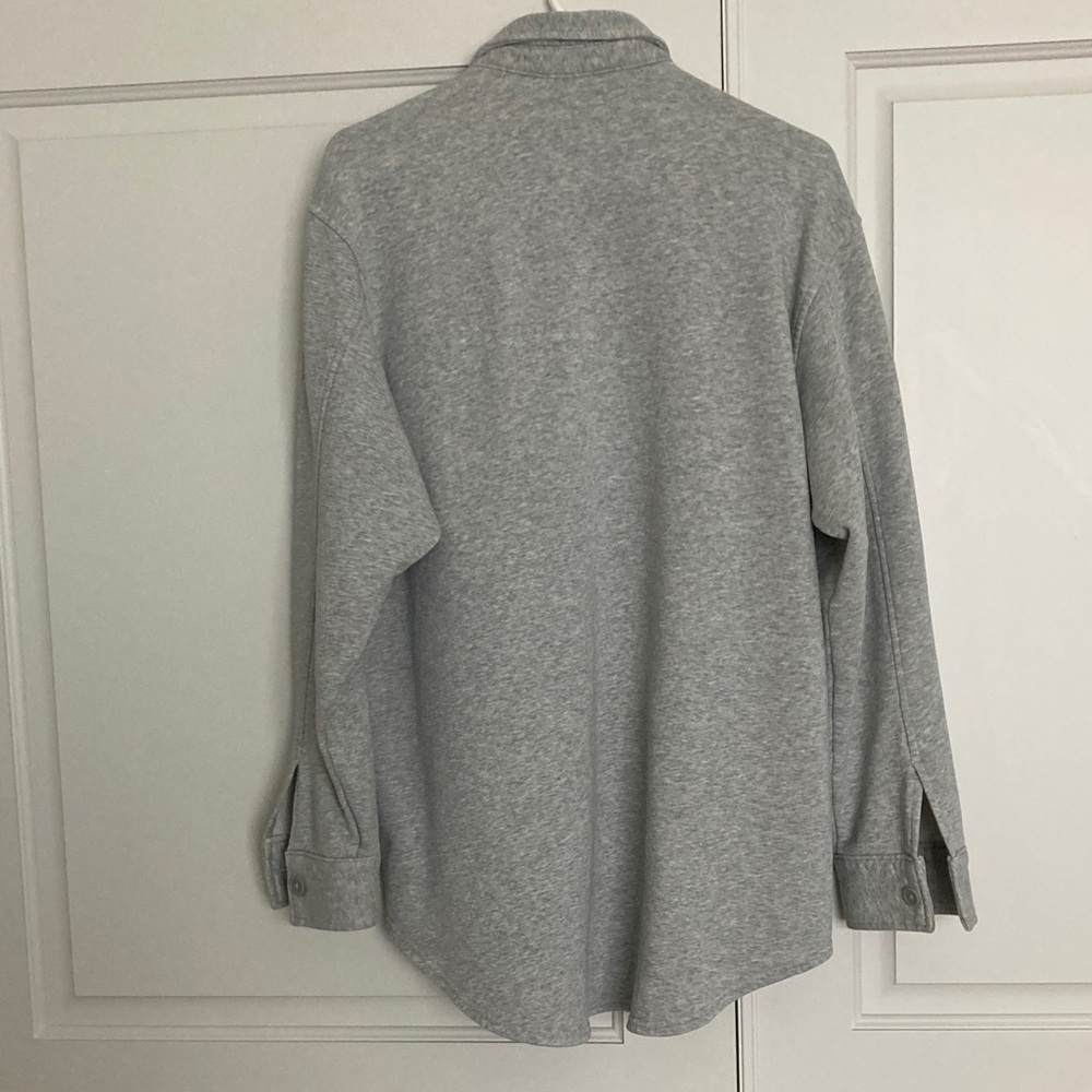 Gap Light Gray And Dark Gray Button-Up Shirts - image 3